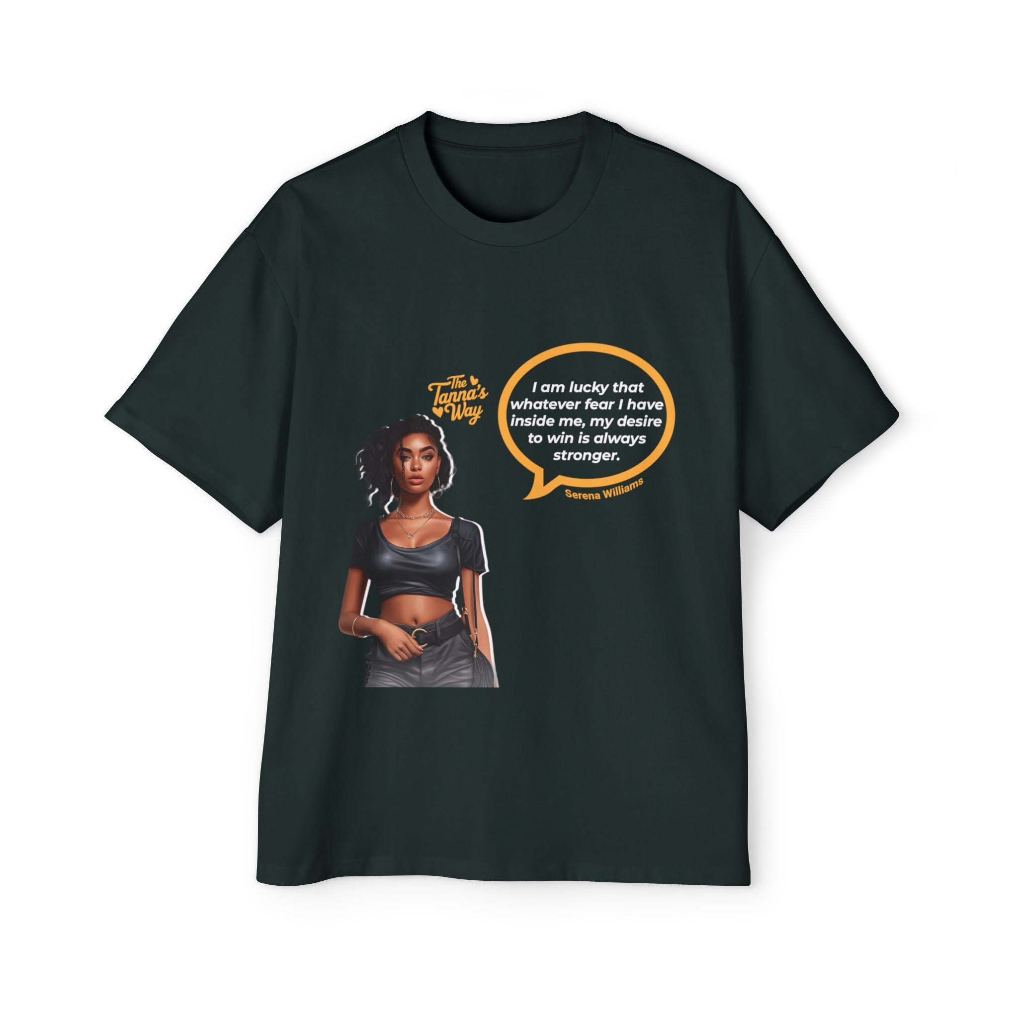 Serena Williams | Men's Heavy Oversized Tee